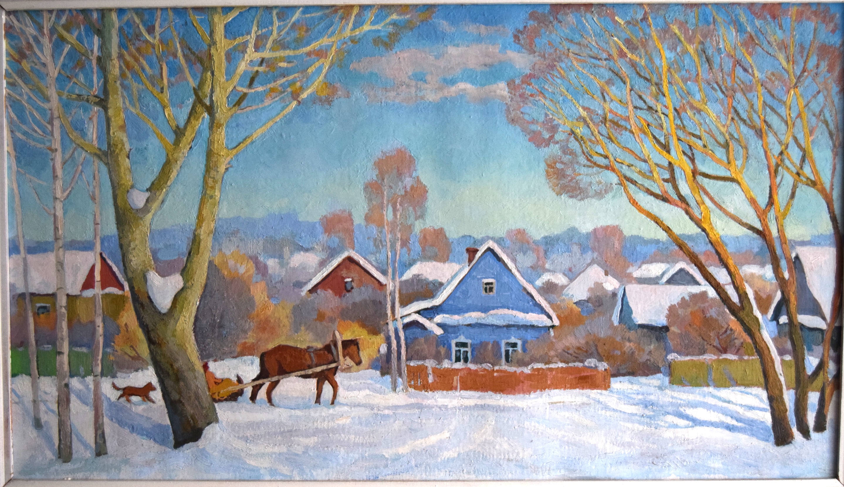 Живопись. Холст. Автор:Прохоров А.А. 