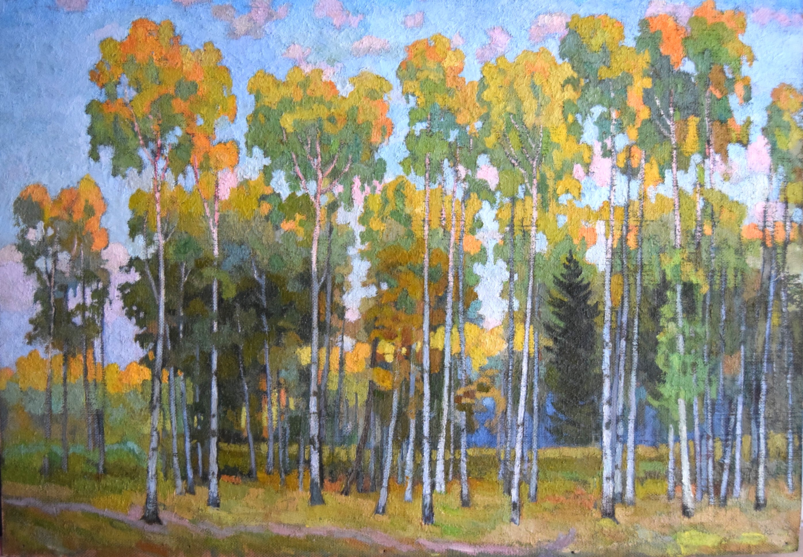 Живопись. Холст. Автор:Прохоров А.А. 