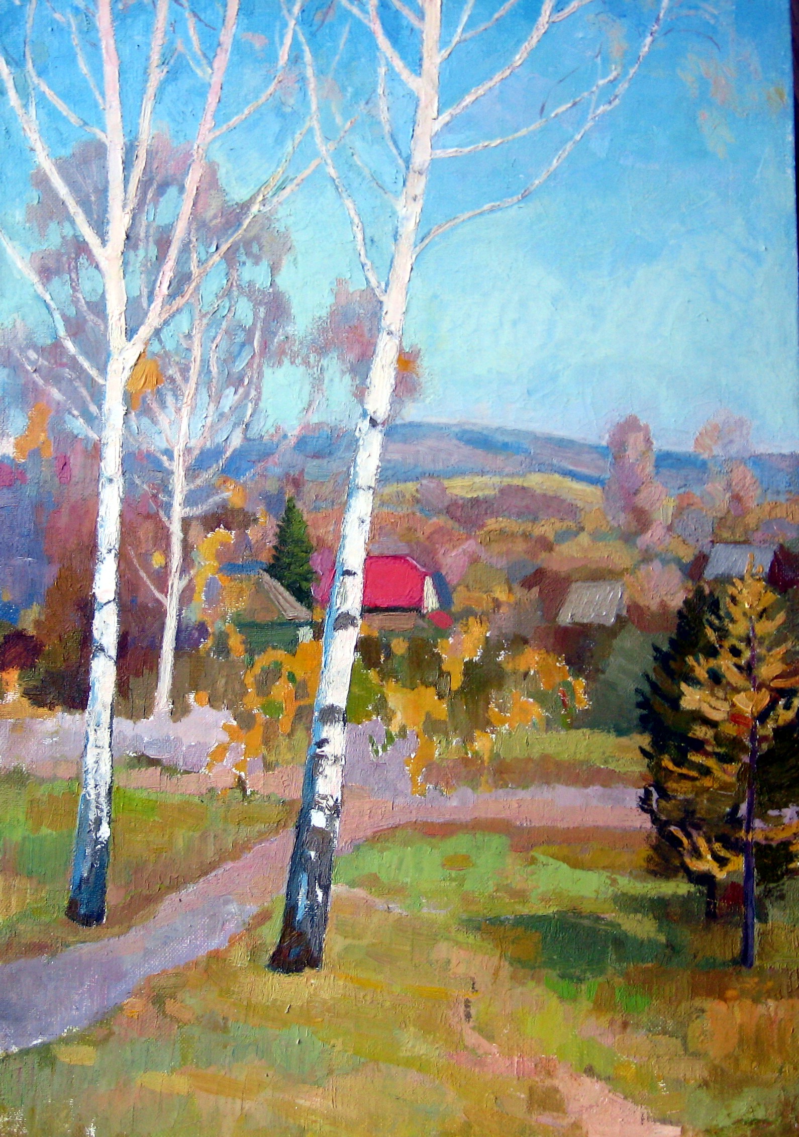 Живопись. Холст. Автор:Прохоров А.А. 