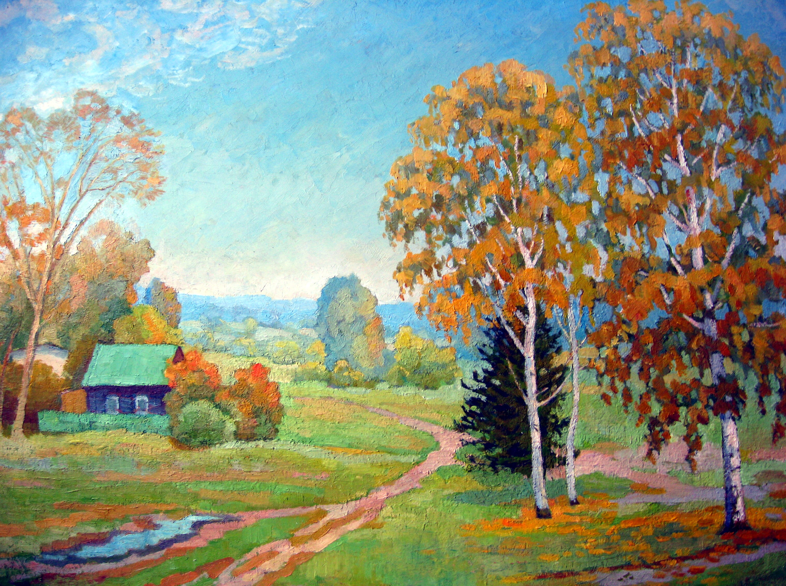 Живопись. Холст. Автор:Прохоров А.А. 