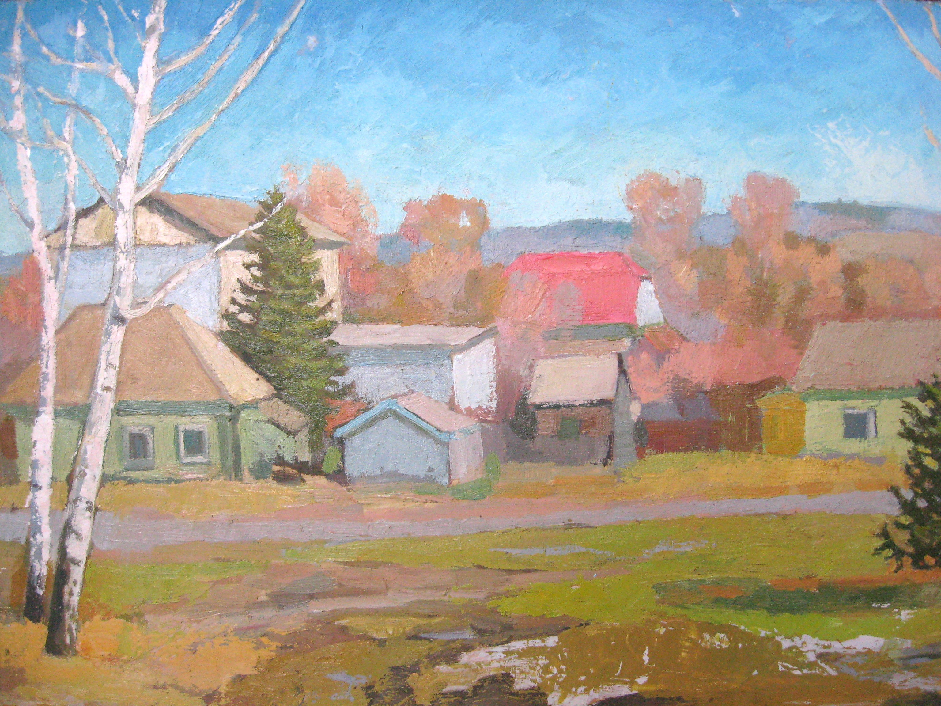 Живопись. Холст. Автор:Прохоров А.А. 